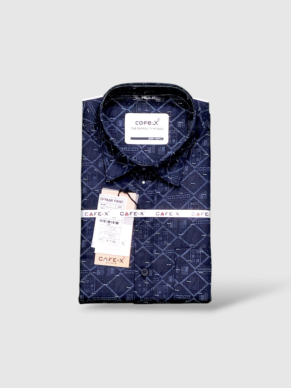 Spykar Print Formal Shirt - Premium Men's Business Wear