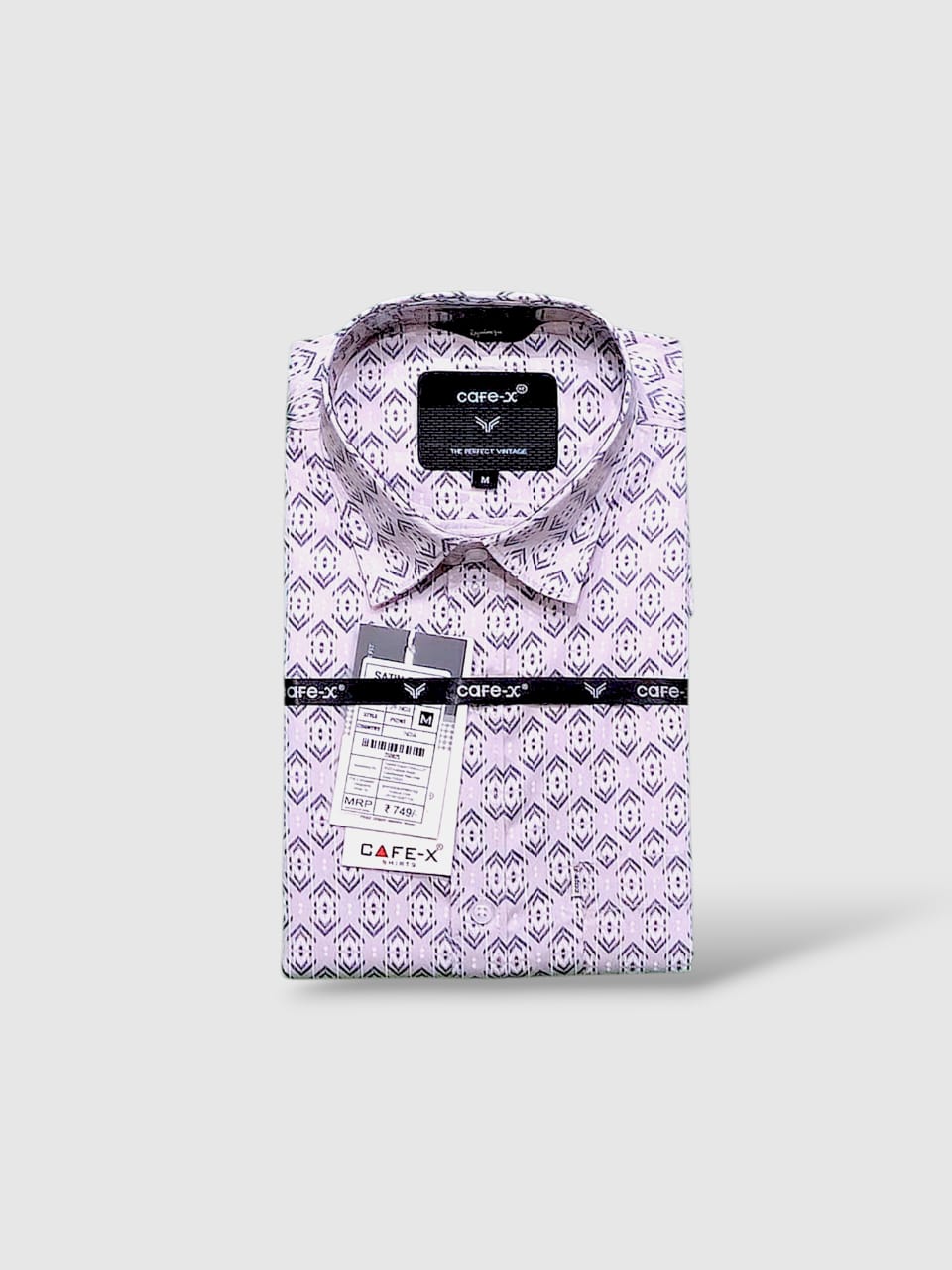 Premium Readymade Satin Print Shirt for Men - Stylish Casual Wear India