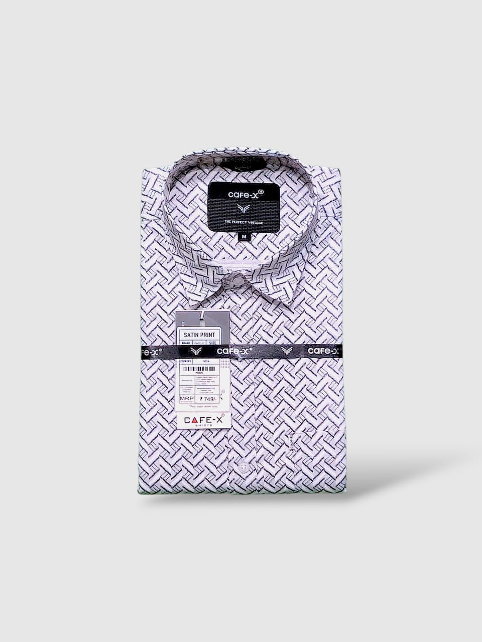 Luxe Satin Print Shirt - Premium Men's Designer Casual Wear | Global Fashion