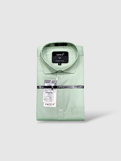 Men's Premium Plain Satin Shirt - Luxurious Formal Wear