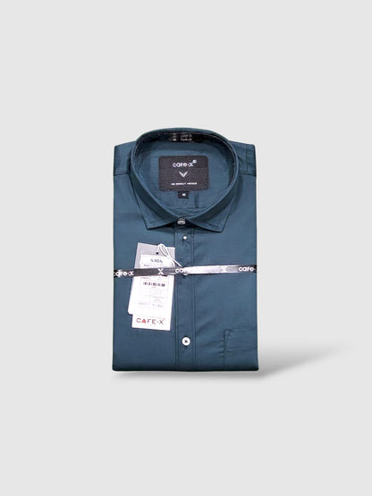 Men's Premium Plain Satin Shirt - Luxurious Formal Wear