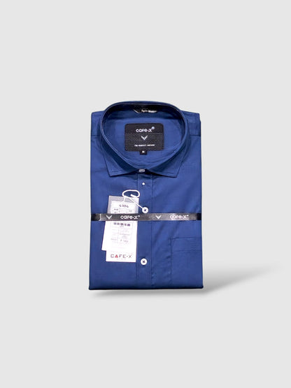 Men's Premium Plain Satin Shirt - Luxurious Formal Wear