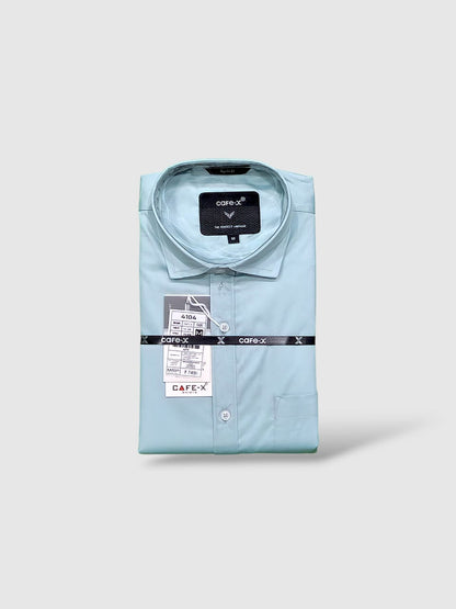 Men's Premium Plain Satin Shirt - Luxurious Formal Wear