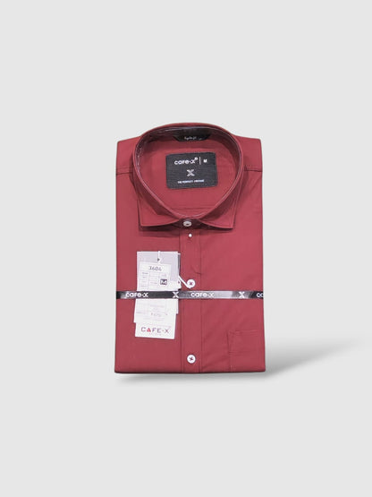 Premium Plain Formal Shirts - 18 Colors Available | CAFE-X