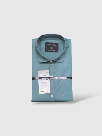 Premium Plain Formal Shirts - 18 Colors Available | CAFE-X