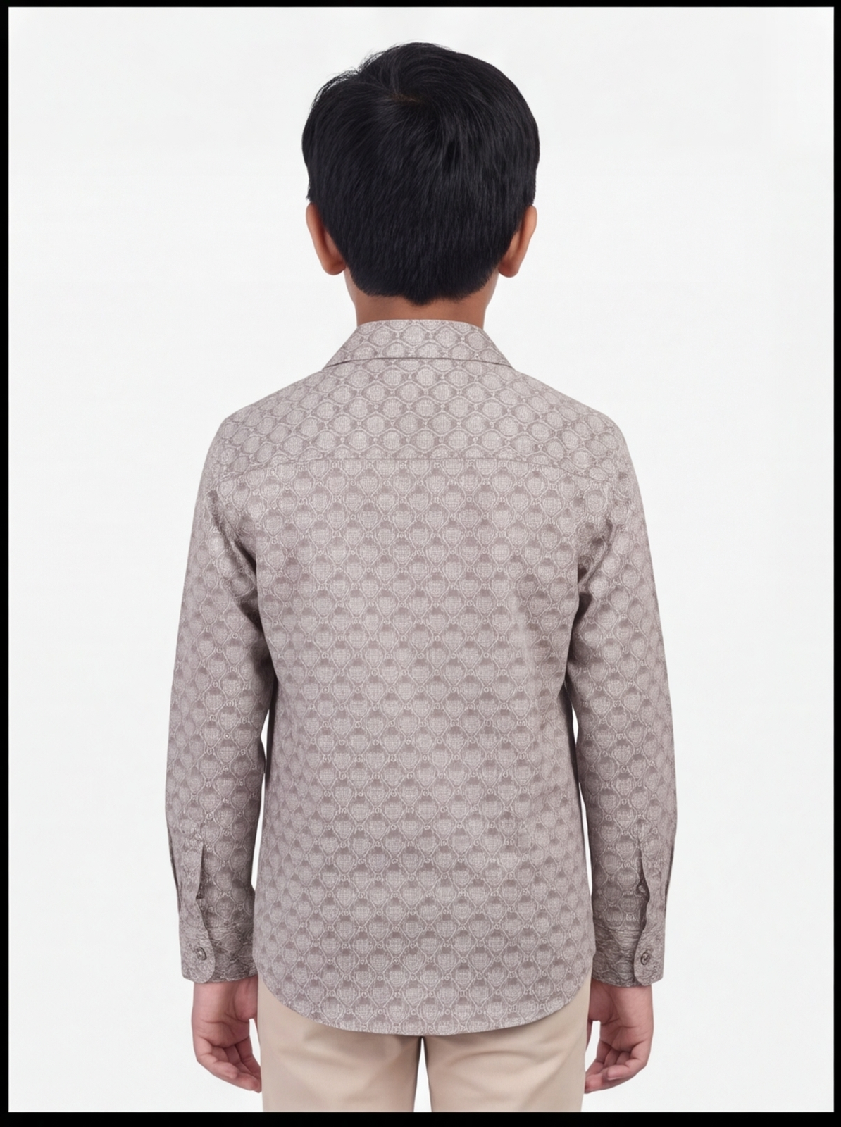 SPRITE printed shirt - grey - back