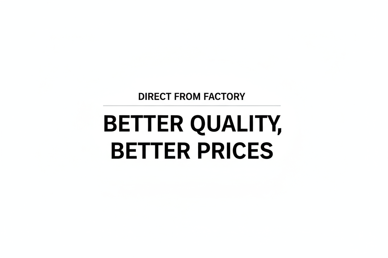 Simple Direct From Factory Banner